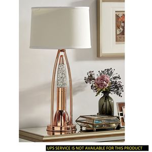 Lampada da Tavolo Moderna con Effetto Acqua Danzante, Decorativa e Lussuosa per Camera da Letto e Arredamento Casa, in Rame - Product Image 3