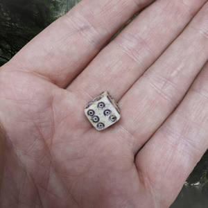 Handmade Real Touch Square Natural Bone <b>Dice</b> Customizable Tabletop Gaming <b>Set</b>-Wholesale - Product Image 2