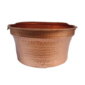 Bañera Portátil de Cobre para Pedicura, Spa, Masaje y Cuidado de Pies, Tazón para Remojar, Lavabo, Caldero - Product Image 2