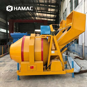 Hamac JZR500DH 500L Mezcladora de Concreto Portátil Mini con Motor Diésel, Mezcladora de Tambor Móvil para Uso Doméstico - Product Image 1
