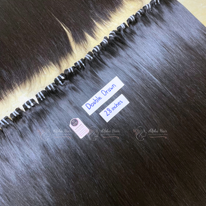 12 pulgadas Color Natural fuerte saludable 12A grado espejo hueso extensiones de cabello liso cabello virgen vietnamita brasileño cabello humano - Product Image 6