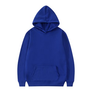 Fashion Hoodie <b>Men</b> Oversize Heavy Thick Stringless <b>Men's</b> <b>Black</b> Hoodies - Product Image 2