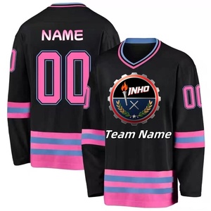 Jersey de Hockey sobre Hielo Personalizado al Por Mayor a Precio Económico, la Mejor Calidad, Diseño de Moda con su Propio Logotipo - Product Image 5