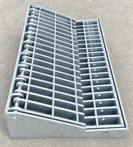 Grille de drainage en acier pour bac de récupération |   Couvercle de caniveau galvanisé sur mesure pour les infrastructures - Product Image 6