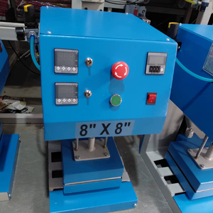 New Arrival Multifunctional Pneumatic <b>Textiles</b> Heat Embossing Logo Press Machine with Wood <b>Packaging</b> - Product Image 1