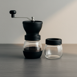 Moulin à café en verre de qualité supérieure 3203037 avec récipient en verre - Product Image 4