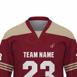 Maillot de hockey sur glace en polyester à marque privée, best-seller, léger - Product Image 4