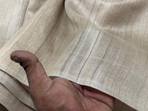 Tela de Seda Tussah Natural Premium, Textil de Seda Tejido a Mano para Prendas de Vestir, Manualidades, Decoración del Hogar, Uso para Niños - Product Image 5