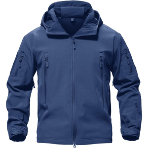 Chaqueta Táctica para Hombre, Inspirada en el Estilo Militar, Ropa de Trabajo Personalizada para Exteriores, Resistente, con Cierre Completo y Múltiples Bolsillos, Prenda Exterior Funcional - Product Image 4