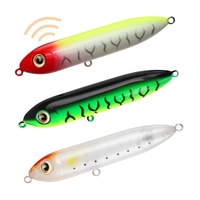 Vente en gros de leurres de pêche artificiels de haute qualité et attrayants, en matériau ABS, avec perles sonores, types Minnow, Crank et pour la pêche au poisson-chat en rivière