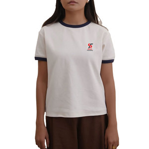 T-shirt de sport pour femme Solid Trader, haut de gamme, extensible, respirant, à séchage rapide, texture lisse, élégant - Product Image 1