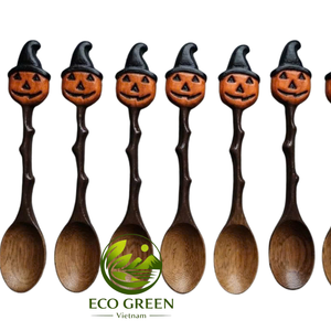 Cuchara de Cocina de Madera Natural Hecha a Mano, Utensilio de Cocina Rústico, Herramienta de Servir Sostenible para Hogares de Estilo Japonés y Escandinavo - Product Image 3