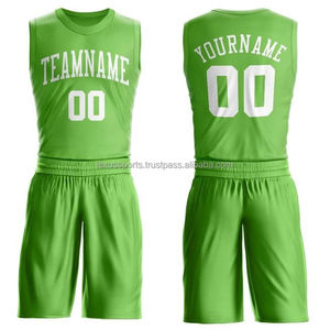 Último Modelo 2025, Uniforme de Baloncesto Personalizado, Transpirable, Estampado, de la Mejor Calidad, Poliéster, Venta al Por Mayor - Product Image 1