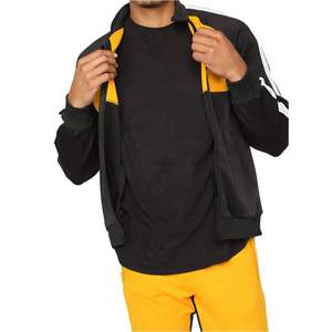 Chándal para Hombre INDEX con Cremallera Completa, Estilo Deportivo con Bloques de Color, Corte Regular, para Otoño, Material de Poliéster y Algodón, Bolsillos Laterales - Product Image 3