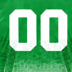 Emerald Green and <b>White</b> Gradient Sublimation <b>T</b> <b>Shirt</b> Men Short Sleeve Crew Neck Custom Printed Sports Training Performance - Product Image 5