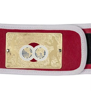 Cinturón de Premio Estilo Lucha Libre Personalizado, Placa de Metal y Cuero, Ajustable, Coleccionable, Accesorio para Adultos - Product Image 4