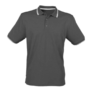 Polos personalizados de algodón orgánico para hombre 100% con logotipo bordado, camiseta suave de verano, ropa informal transpirable de alta calidad - Product Image 4