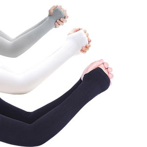 Mangas de compresión deportivas para pesca y ciclismo, protección UV, refrescantes, sublimadas, en blanco, teñidas, estilo conjunto - Product Image 3