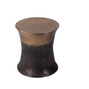 Handmade Hammered Metal <b>Stool</b> Industrial Design Antique Finish Living Room Furniture Home Decor <b>Ottoman</b> - Product Image 1