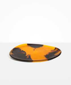 Elmorielle Elite Artisan Bowl, plat de service en résine artisanale de qualité supérieure, pour une présentation élégante des aliments, des dîners de luxe et une touche contemporaine - Product Image 1