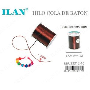 Filo di rame marrone 1,5 mm x 50 m per gioielli e artigianato - Product Image 3