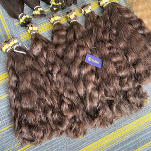 Fournisseur de Cheveux Humains Vierges 100% en Gros, Extensions de Cheveux Vietnamiens en Vrac, Longueurs de 10 à 34 Pouces, Super Double Drawn - Product Image 1