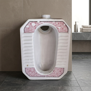 WC Cuvette Asymétrique Orissa en Céramique Imprimée Verte Vistaar Designer pour le Marché d'Exportation - Product Image 6