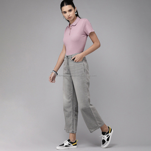 Nardon Apparel Polo Neck <b>Aesthetic</b> Badminton Tennis Wear Women Polo T-shirts Top Casual Crop Sports Tops - Product Image 3