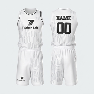 Tenues de basketball pour hommes à prix raisonnable, ensemble maillot et short personnalisés, vêtements de sport sans manches respirants - Product Image 6