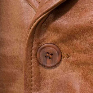Chaleco Casual de Cuero Genuino para Hombre, con Botones, Impermeable, Resistente al Viento y Transpirable, Disponible en Todas las Tallas y Colores - Product Image 5