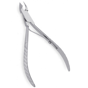 OEM Service New Cuticle Nippers Cuticle Cutter Jaw Nail Clipper Cutter <b>Toe</b> Nail Nipper Sharp Natural Stainless Steel Logo - Product Image 1