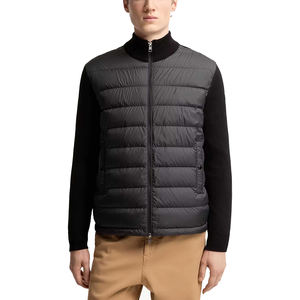 Chaqueta Acolchada de Invierno de Buena Calidad, Cálida y Moderna, con Cuello Alto, Logotipo Frontal, Corte Ajustado, Lisa - Product Image 5