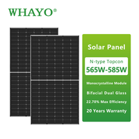 Système d'énergie solaire hybride Whayo Deye Inverter 3KVA 3.6KVA 5KVA 8KVA, système d'énergie solaire complet avec batterie au lithium
