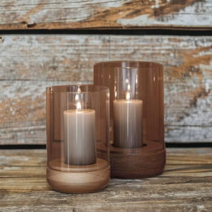 Porte-bougie en bois, nouveau support à bougie de luxe - Product Image 3