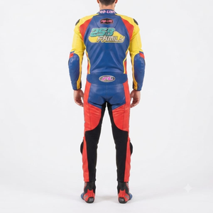 Traje de Carreras Ramaha Premium para Hombre, 1 Pieza, Cuero Vacuno/Canguro Genuino, Estilo MotoCP, Mono de Carreras, Nivel de Protección 2 - Product Image 2