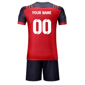 Ensemble maillot et short de football personnalisé – Tenue de sport unisexe sur mesure pour équipes – Vente en gros - Product Image 6