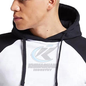 Sweat-shirts en molleton uni pour hommes, décontractés, hiver, coton mélangé de haute qualité, designs personnalisés, prix de gros - Product Image 3