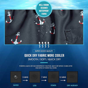 Traje de Baño de Secado Rápido, Pantalones Cortos de Verano Personalizados para Hombre, Pantalones de Natación Elásticos en 4 Direcciones, Shorts de Playa para Hombre, Shorts de Baño de Algodón - Product Image 5