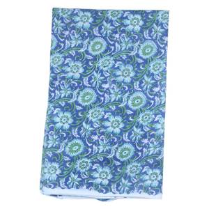 Tissu de couture teint en couleur naturelle à imprimé floral Tissu de coton Voile indien Tissu bloc à la main par cour Teint naturel Eco - Product Image 1