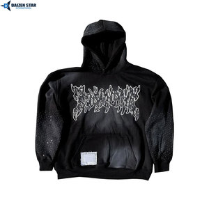 Sudadera con Capucha Deportiva, Sudadera con Capucha de Felpa de Algodón para Hombre, Ropa Deportiva Informal, Impresión Personalizada - Product Image 4