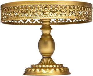 Support à gâteau décoratif haut de gamme pour table de desserts de mariage, présentoir élégant pour boulangerie et usage domestique - Product Image 2