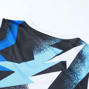 Uniforme de Baloncesto Unisex de la Mejor Calidad, 100% Poliéster, Último Modelo, Transpirable, Tallas Grandes, Diseñado para Adultos, para Verano - Product Image 3