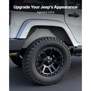 Parafanghi Interni Posteriori in Acciaio Compatibili con Jeep JK/JKU 2/4 Porte 2007-2018, Stile Bolt-On - Product Image 6