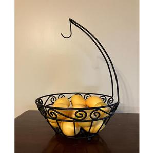 Corbeille à fruits artistique en métal en forme de pomme pour la maison, la cuisine, la salle à manger, rangement décoratif avec artisanat unique et finition élégante - Product Image 6