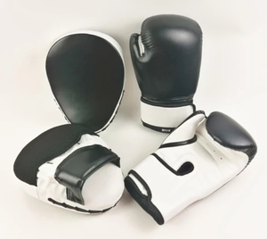 Gants de boxe en cuir véritable avec mousse haute densité, personnalisation de la marque pour l'entraînement des clubs de boxe - Product Image 5