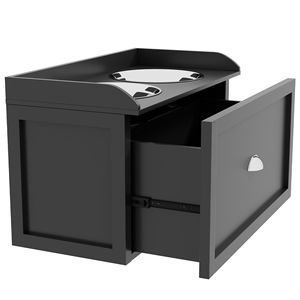 Ciotola Rialzata in Acciaio Inossidabile per Cani 4L, Distributore Automatico Portatile di Cibo per Animali Domestici, Ciotola per Cuccioli con Capacità 6L - Nessuna Spedizione nei Fine Settimana - Product Image 6