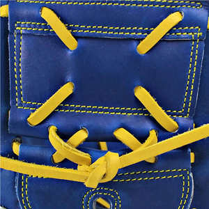 Gant de baseball/softball professionnel en cuir de vachette de qualité supérieure pour gaucher, pour l'extérieur, léger, à doigts entiers - Product Image 6