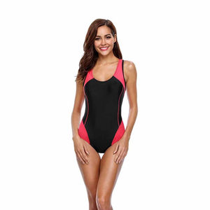 Traje de Baño de Una Pieza para Mujer de la Mejor Calidad, Color Sólido, Traje de Baño Deportivo sin Espalda, Precio Económico - Product Image 3