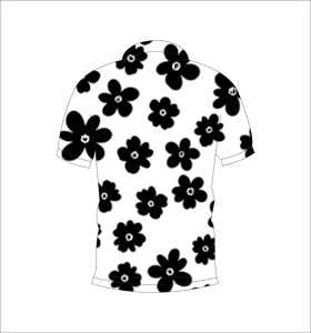 เสื้อโปโลพิมพ์ลายดอกไม้แบบกำหนดเอง แขนสั้น สวมใส่สบาย เหมาะสำหรับกอล์ฟ เทนนิส ชุดทีมฤดูร้อน - Product Image 6