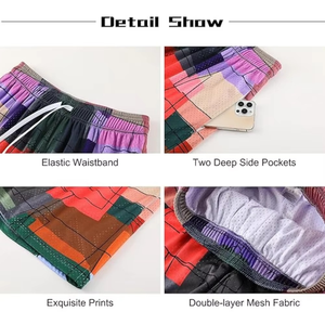 Compre Ahora Pantalones Cortos Deportivos de Malla Estampados para Hombre, Ligeros y Transpirables, Ropa Deportiva de Verano, Proveedor Mayorista OEM ODM - Product Image 6